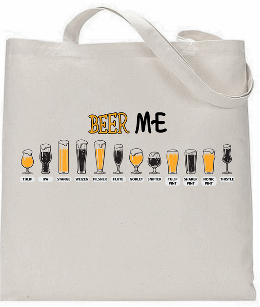 "Beer Me" Tote Bag