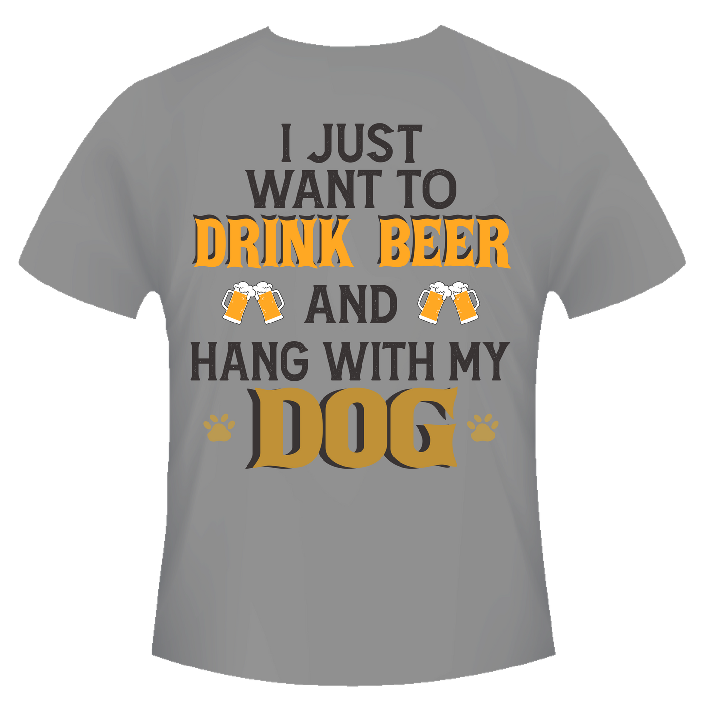 "Beer and Dog Bond" T-Shirt