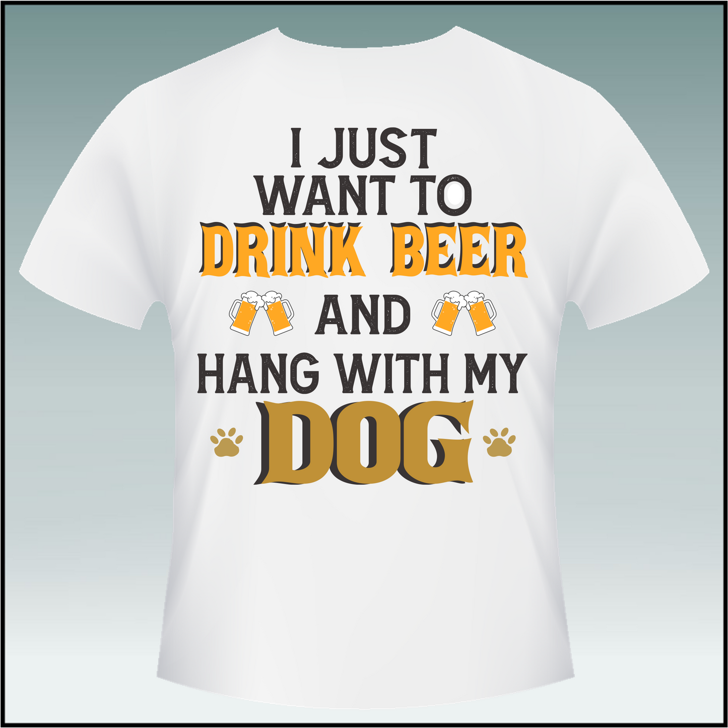 "Beer and Dog Bond" T-Shirt