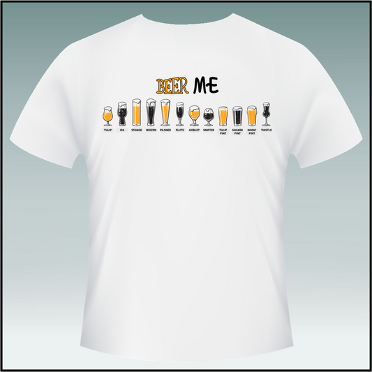 "Beer Glasses Galore" T-Shirt